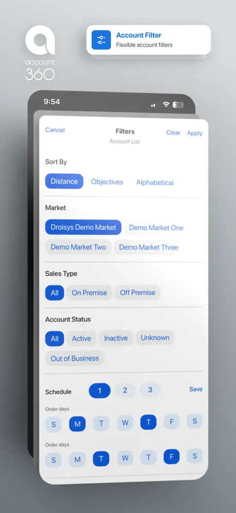 Account360.ai app screenshot 2